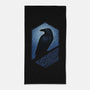 Dark Guardian-none beach towel-RAIDHO