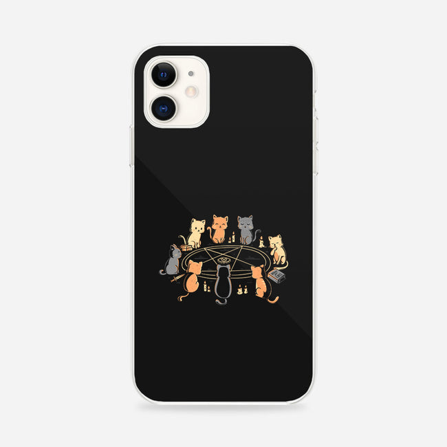 Dark Meowgic-iphone snap phone case-yumie