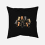 Dark Meowgic-none removable cover w insert throw pillow-yumie