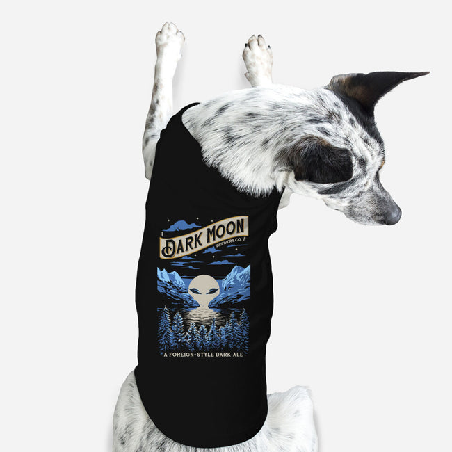 Dark Moon-dog basic pet tank-gloopz