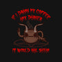 Dark Roast-none removable cover w insert throw pillow-beware1984