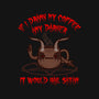 Dark Roast-womens v-neck tee-beware1984