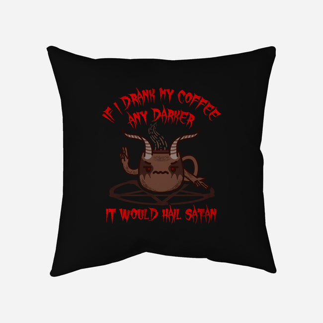 Dark Roast-none removable cover w insert throw pillow-beware1984