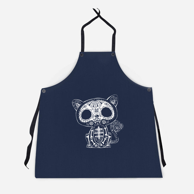 Day of the Kitty-unisex kitchen apron-wotto