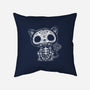 Day of the Kitty-none non-removable cover w insert throw pillow-wotto