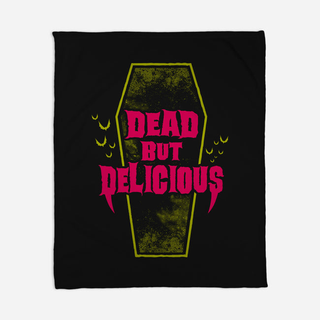 Dead but Delicious-none fleece blanket-Nemons
