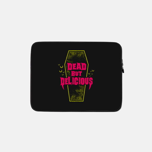 Dead but Delicious-none zippered laptop sleeve-Nemons