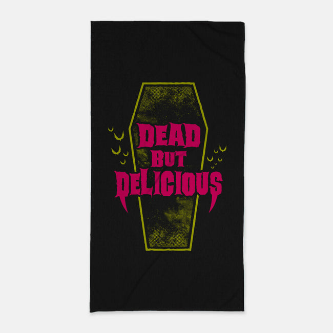 Dead but Delicious-none beach towel-Nemons