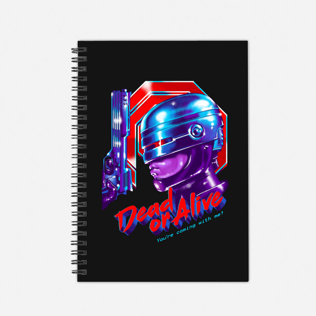Dead or Alive-none dot grid notebook-zerobriant