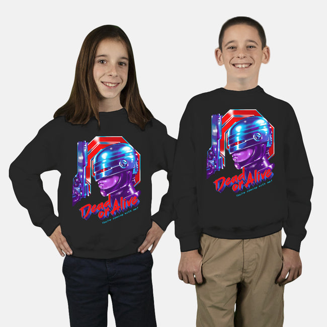 Dead or Alive-youth crew neck sweatshirt-zerobriant