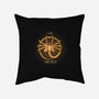 Deadly Cute-none non-removable cover w insert throw pillow-Letter_Q