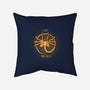 Deadly Cute-none non-removable cover w insert throw pillow-Letter_Q