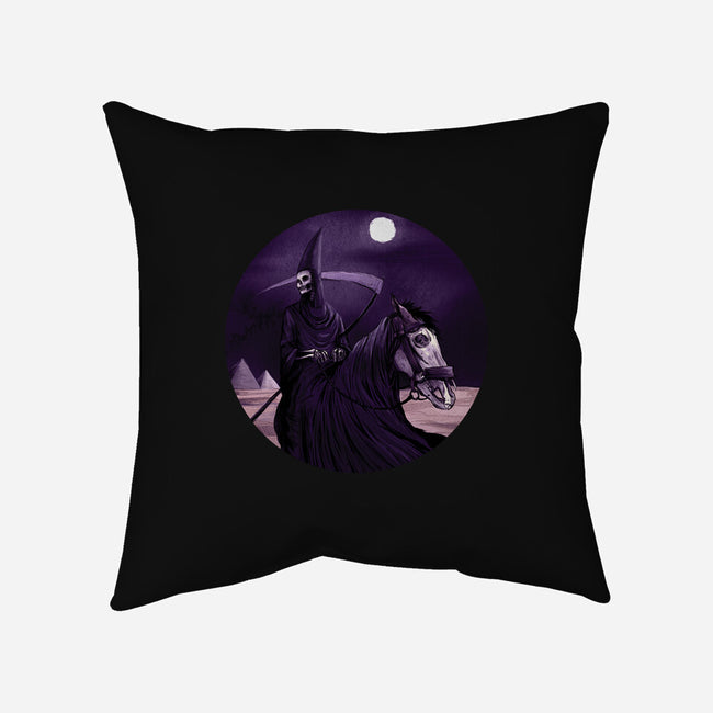 Death-none removable cover throw pillow-andyhunt