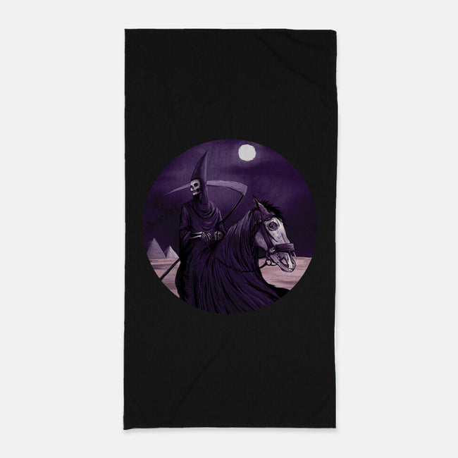 Death-none beach towel-andyhunt