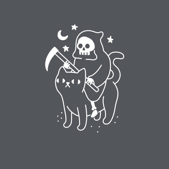 Death Rides A Black Cat-mens heavyweight tee-Obinsun