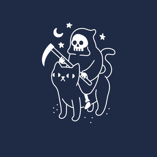 Death Rides A Black Cat-womens v-neck tee-Obinsun