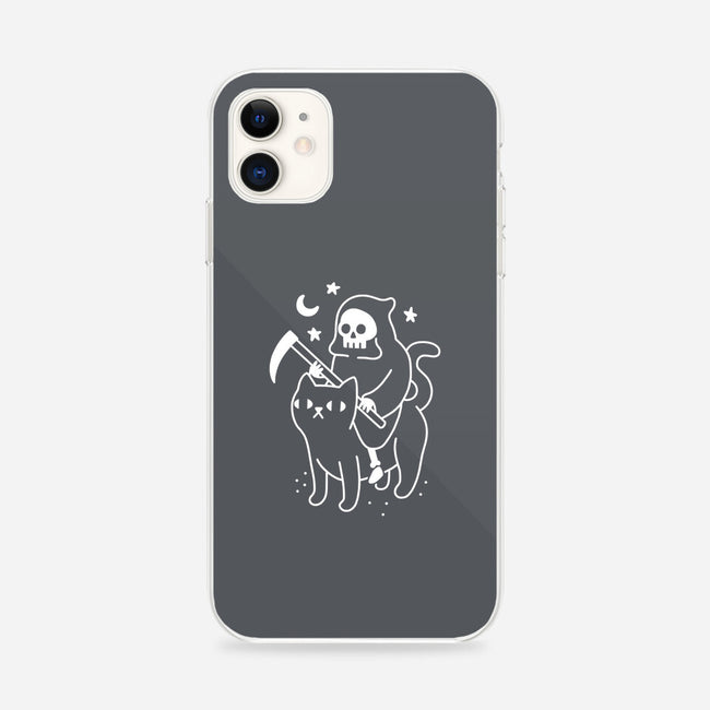 Death Rides A Black Cat-iphone snap phone case-Obinsun
