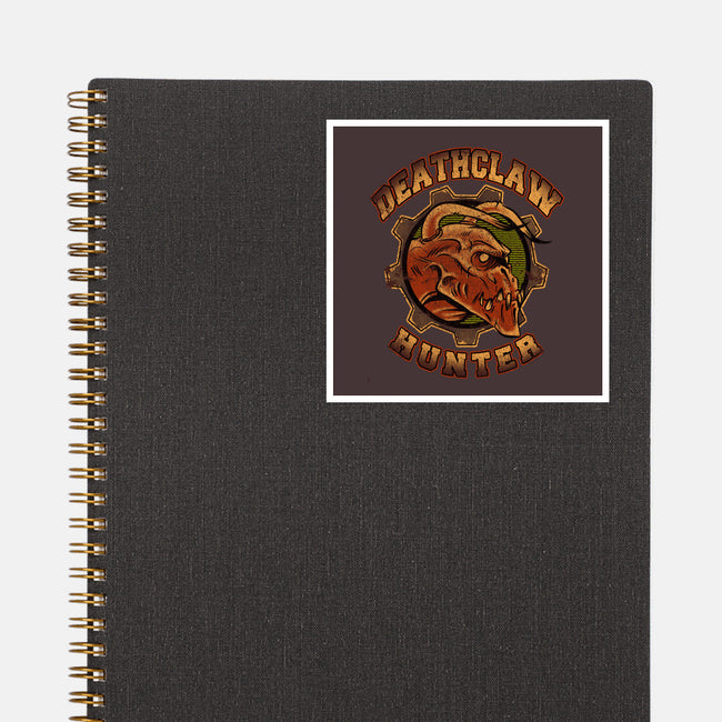 Deathclaw Hunter-none glossy sticker-Fishmas