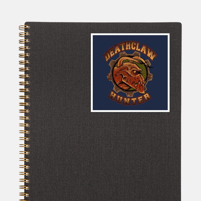 Deathclaw Hunter-none glossy sticker-Fishmas