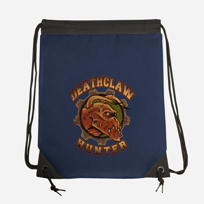 Deathclaw Hunter-none drawstring bag-Fishmas