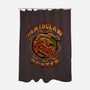 Deathclaw Hunter-none polyester shower curtain-Fishmas