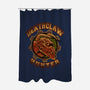 Deathclaw Hunter-none polyester shower curtain-Fishmas
