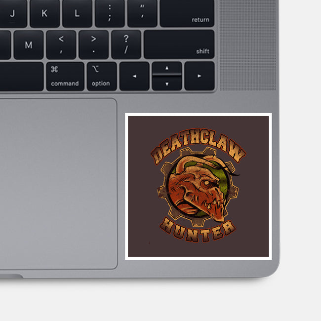 Deathclaw Hunter-none glossy sticker-Fishmas