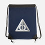 Deathly Impossible-none drawstring bag-Retro Review