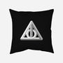 Deathly Impossible-none non-removable cover w insert throw pillow-Retro Review