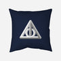 Deathly Impossible-none non-removable cover w insert throw pillow-Retro Review