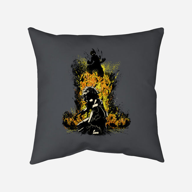 Dekuuu!!!-none removable cover w insert throw pillow-Dracortis