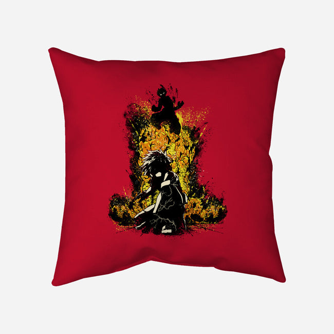 Dekuuu!!!-none removable cover w insert throw pillow-Dracortis
