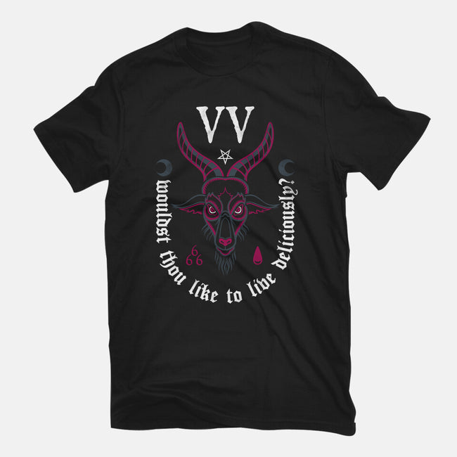 Deliciously?-unisex basic tee-Nemons