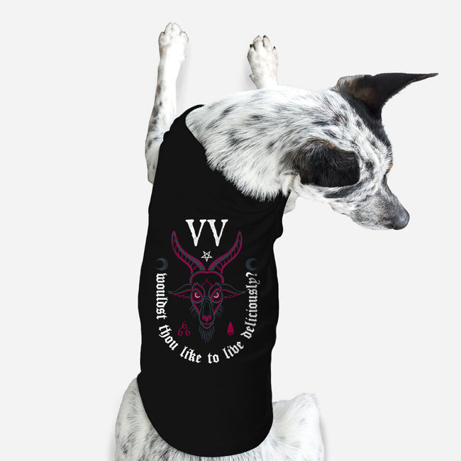 Deliciously?-dog basic pet tank-Nemons