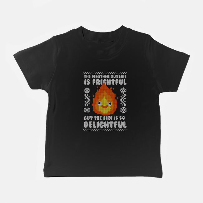 Delightful Fire!-baby basic tee-Raffiti