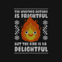 Delightful Fire!-womens off shoulder tee-Raffiti