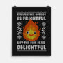 Delightful Fire!-none matte poster-Raffiti