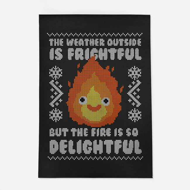Delightful Fire!-none outdoor rug-Raffiti