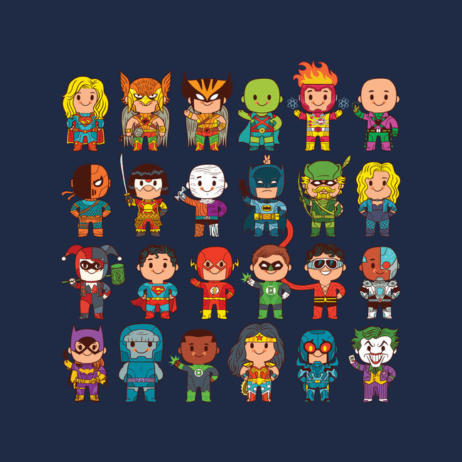 Delightfully Cute Little Heroes-womens off shoulder sweatshirt-mattkaufenberg