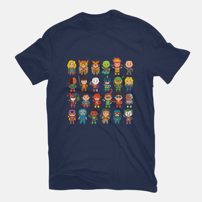 Delightfully Cute Little Heroes-mens heavyweight tee-mattkaufenberg