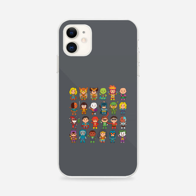Delightfully Cute Little Heroes-iphone snap phone case-mattkaufenberg
