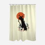Deliverer of Darkness-none polyester shower curtain-Kasey Fleming