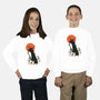 Deliverer of Darkness-youth crew neck sweatshirt-Kasey Fleming