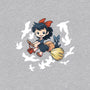 Delivery!-womens v-neck tee-DoOomcat