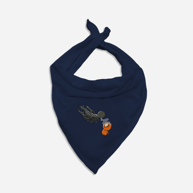 Dementor's Kiss-dog bandana pet collar-2mzdesign