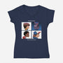 Demogorgon Days-womens v-neck tee-jpzilla