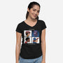Demogorgon Days-womens v-neck tee-jpzilla