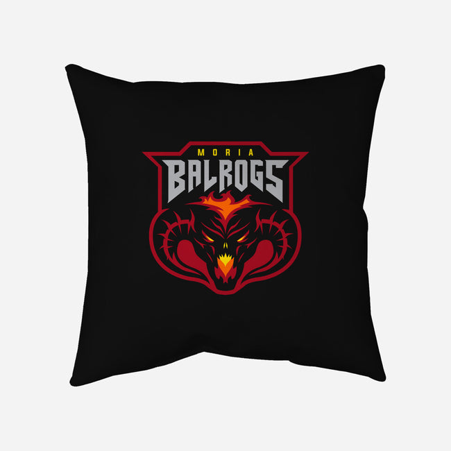 Demon Team of Might-none removable cover w insert throw pillow-ProlificPen