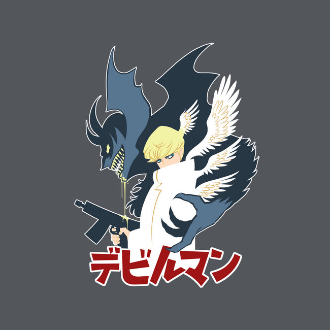 Devil and Angel-none removable cover w insert throw pillow-Joannaestep