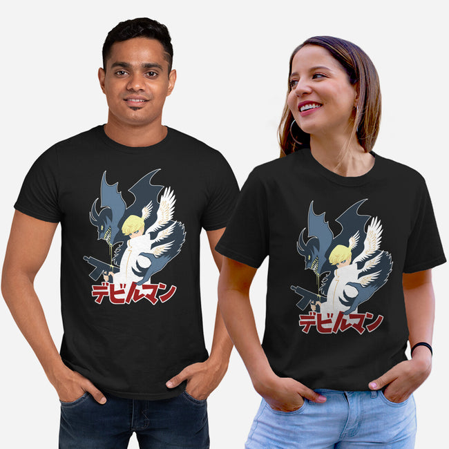 Devil and Angel-unisex basic tee-Joannaestep